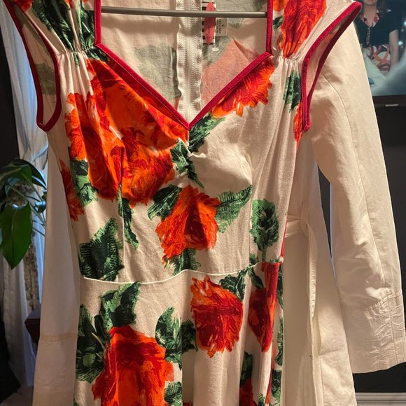 Pinup Couture Rose Dress - Picture 4 of 5